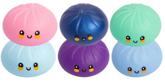 Crazy Fun Original Glitter Mystery Squishy Dumpling (Styles Vary) | Limited to 12 PP