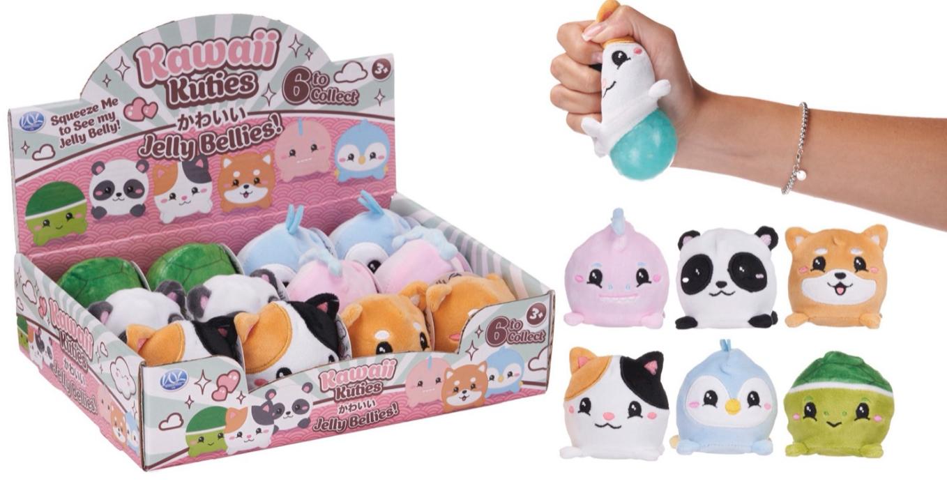 KAWAII KUTIES JELLY BELLY 6 ASST (DB)