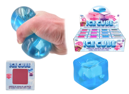 Squish Ice Cube In Cbx / Dbx 4 Assorted Cols