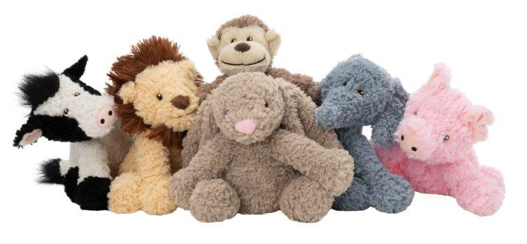 Bella & Bee 8" Animal Plush