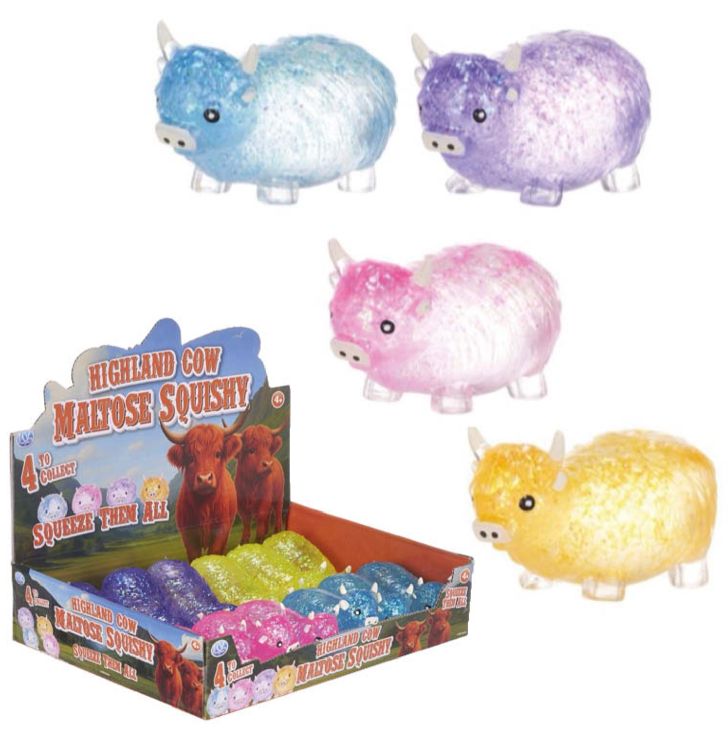 Squishy Maltose Highland Cows