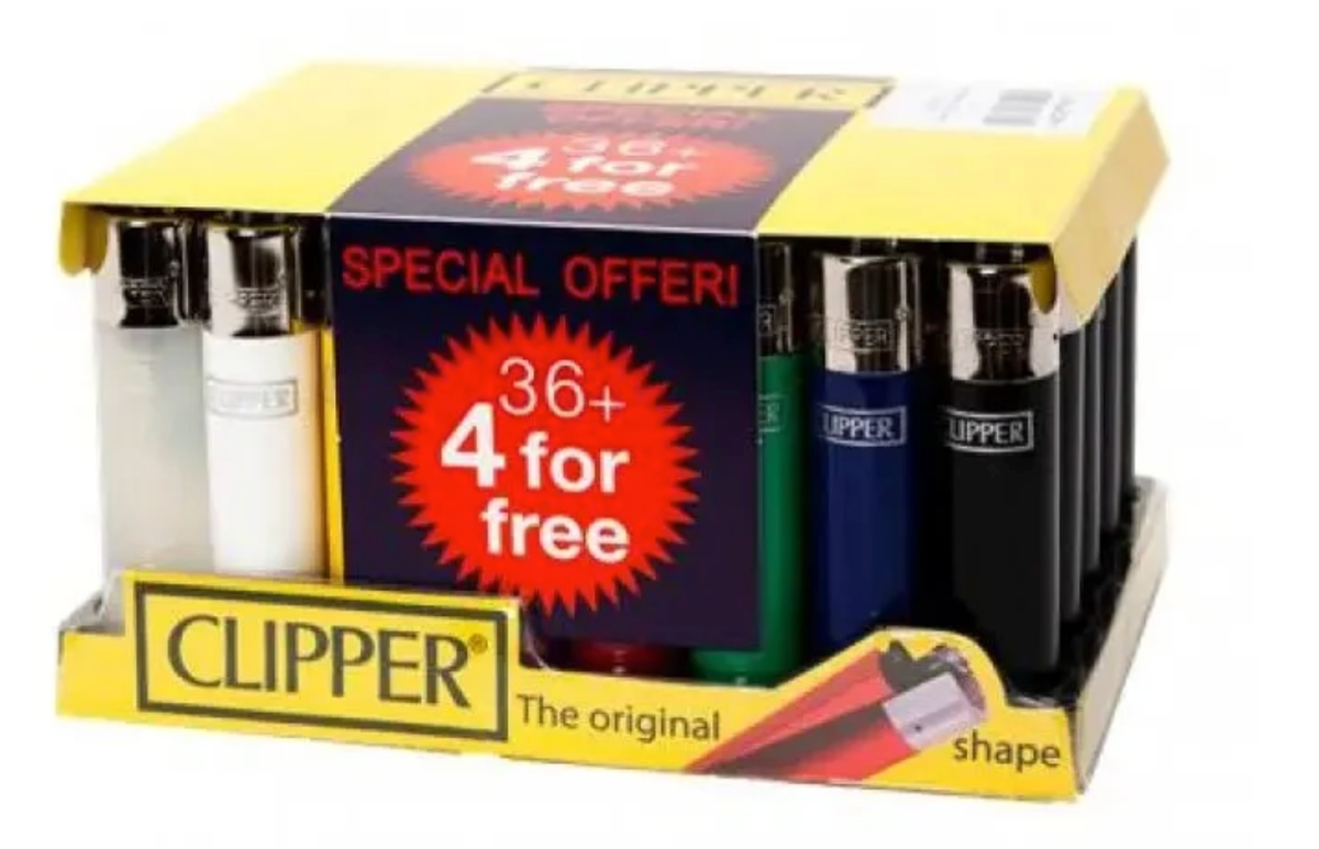 Lighter Large Solid Colours - 4 Free | 40 Pack