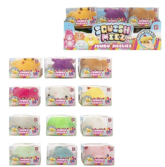 Squish Meez Jumbo Jigglies