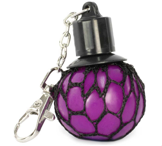 GOOEY MESH KEYRING ASSORTED