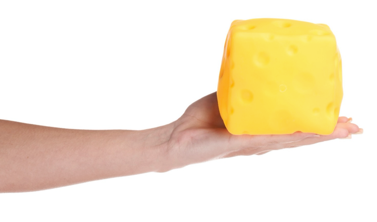 10CM JUMBO SQUEEZE CHEESE SQUISHDOH (DB)