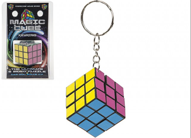 Magic Cube Keychain