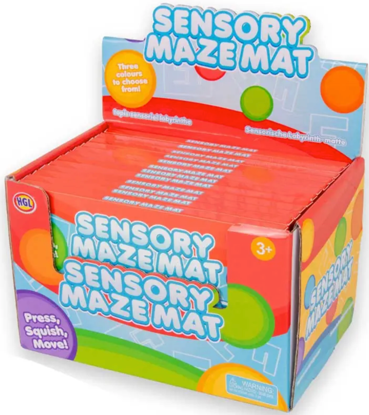 SENSORY MAZE MAT ASSORTED