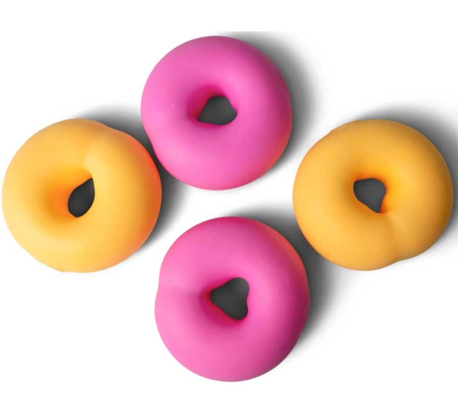 SCRUNCHEMS JUMBO DONUT SQUISHY ASSORTED