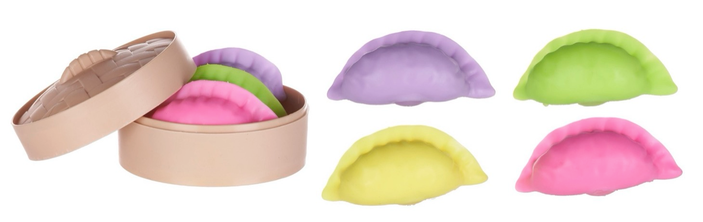 3PK GYOZAS 4 ASST (DB) KAWAII FOODIEZ