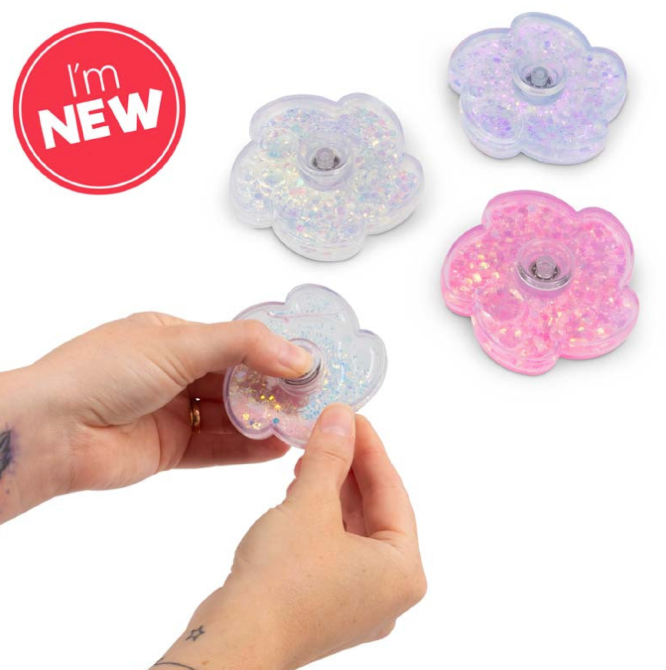 Liquid Glitter Fidget Spinner