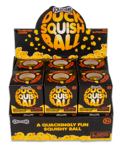 SCRUNCHEMS DUCK SQUISH BALL