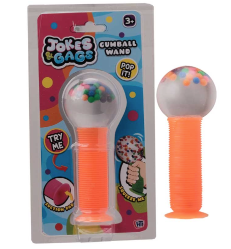 Jokes and Gags Gumball Poptube Wand