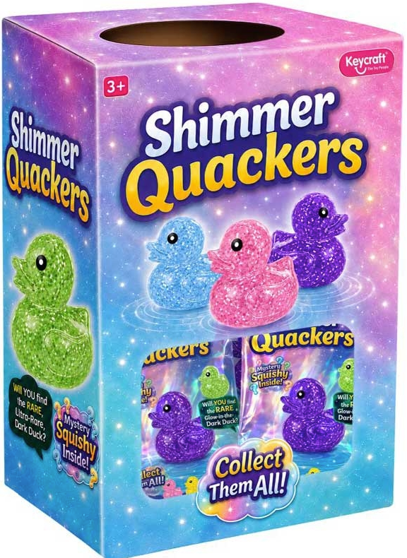 Shimmer Quackers Grab Bin