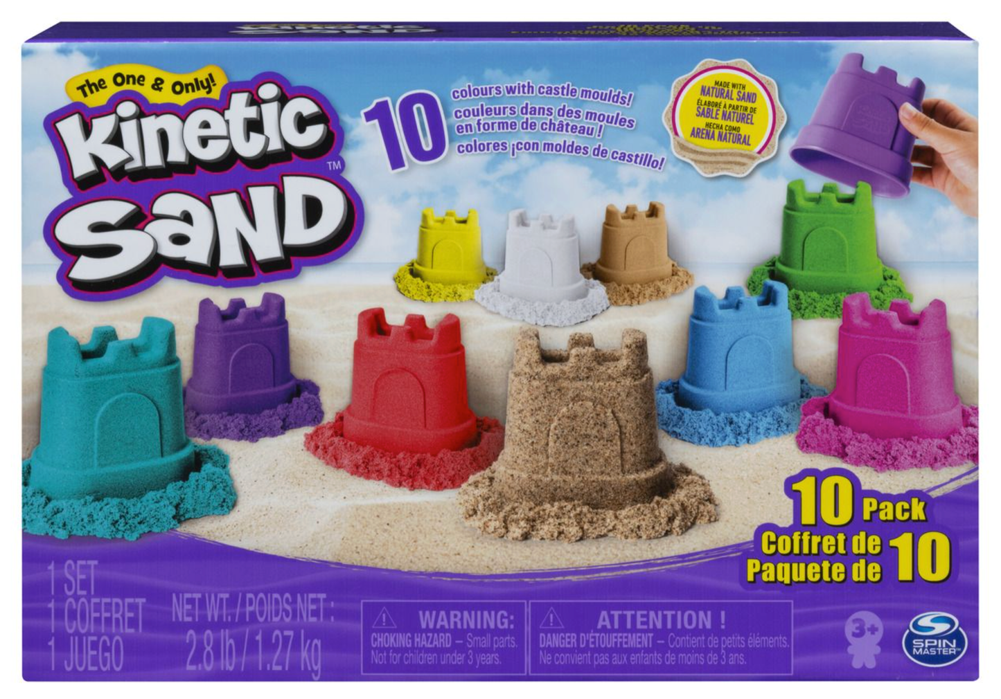 Kinetic Sand 10 Colour Pack