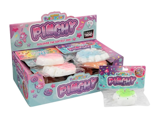 8CM 4 ASSORTED PINCH SQUEEZE