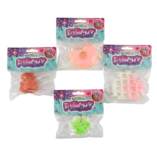 8CM 4 ASSORTED PINCHY SQUEEZE