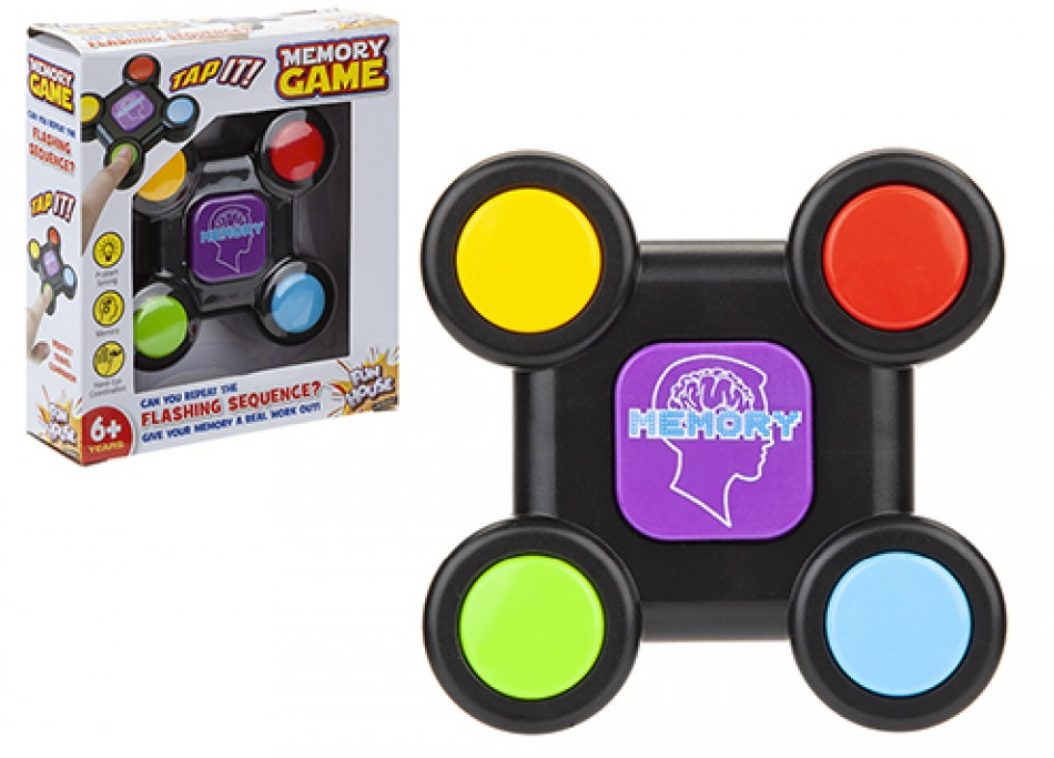WIZZ TOYS LIGHT AND MEMORY GAME BATTERY OPERATED,TRY ME