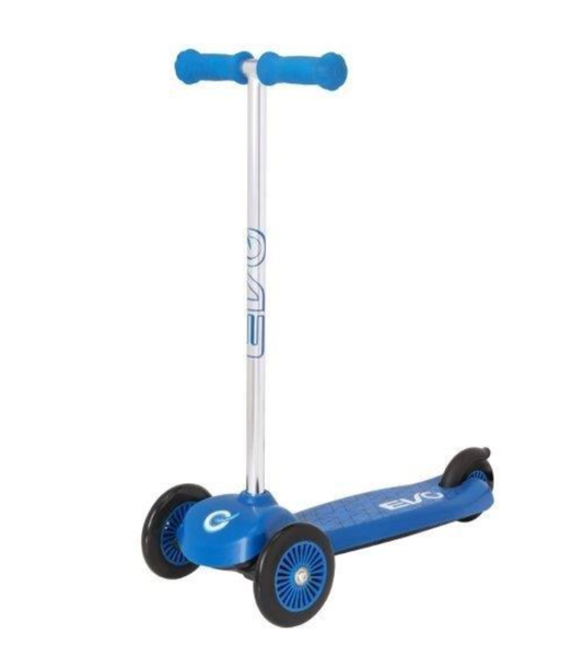 EVO Move N Groove 3 Wheel Scooter - Blue