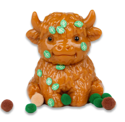 SCRUNCHEMS STICKY SQUISHY HIGHLAND COW
