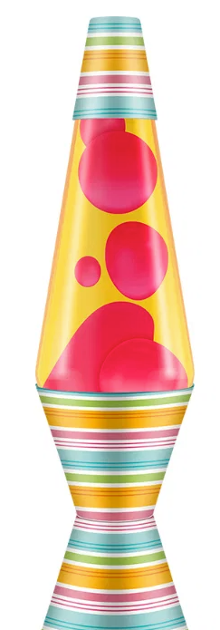 Lava Lamp Beach Umbrella 14.5In