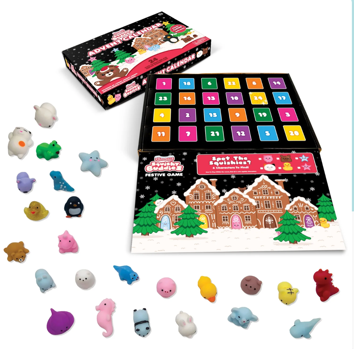 SCRUNCHEMS SQUISHY BUDDIES ADVENT CALENDAR