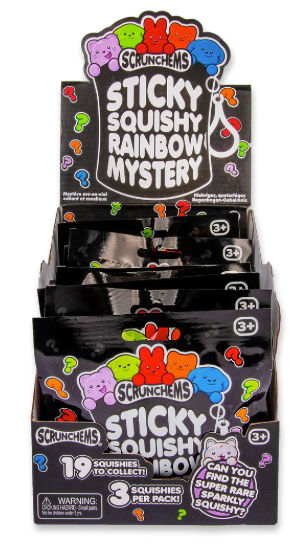 SCRUNCHEMS STICKY SQUISHY RAINBOW MYSTERY