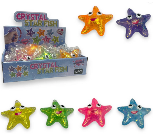 9CM CRYSTAL MALTOSE STAR FISH SLOW RELEASE