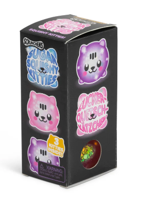 SCRUNCHEMS SUGAR SQUISHY KITTIES - 3PK