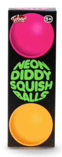 SCRUNCHEMS MINI NEON SQUISH BALLS