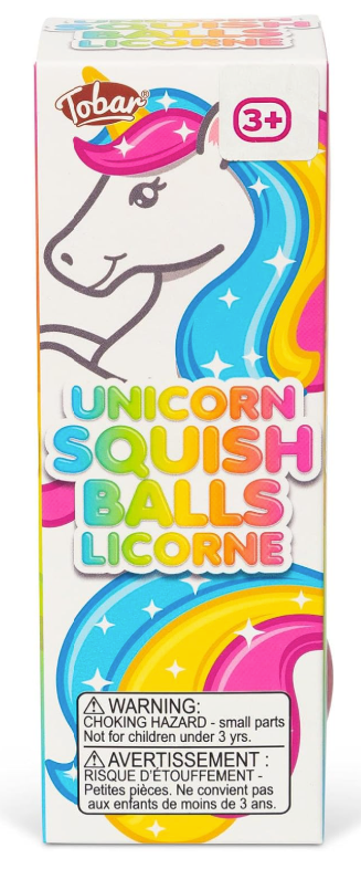 SCRUNCHEMS UNICORN DIDDY SQUISH BALLS - 3 Pack
