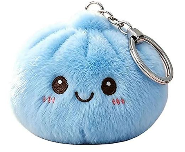 Plush Dumpling Keyring