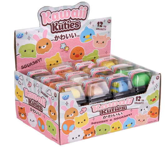 KAWAII SQUISHY MOCHI ANIMAL 12 ASST (DB)