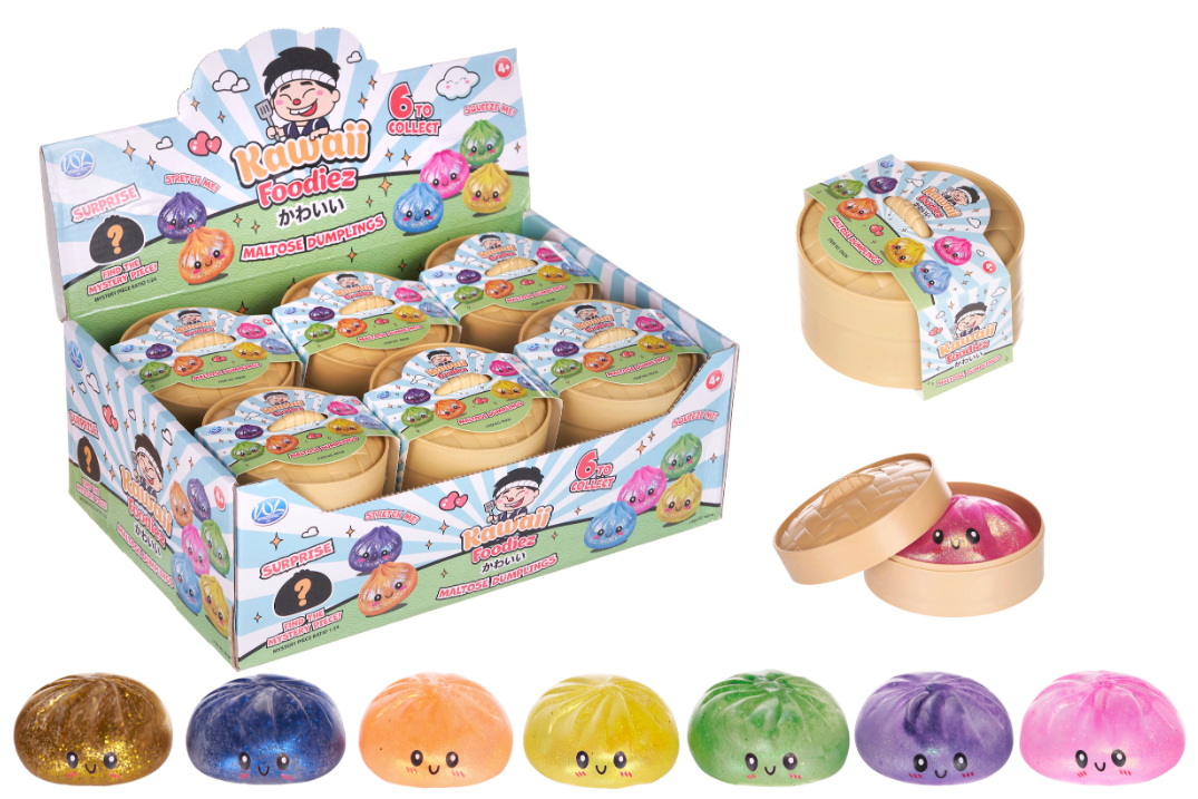 8.5CM MALTOSE DUMPLING 6+1 ASST(DB) KAWAII FOODIEZ