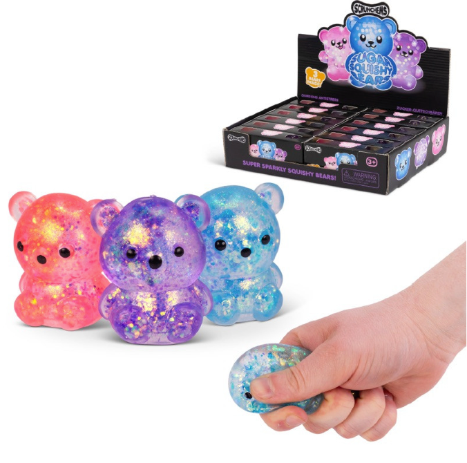 Scrunchems Sugar Diddy Bears - 3pk