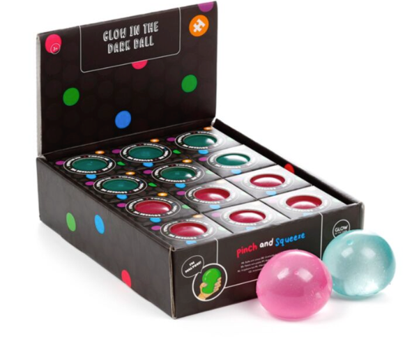 Maltose Squeezy Glow in the Dark Stress Ball