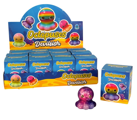 5CM BOXED SQUISHY OCTOPUS