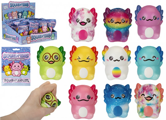 SQUISHY SQUAD AXOLOTL IN BLIND BAG