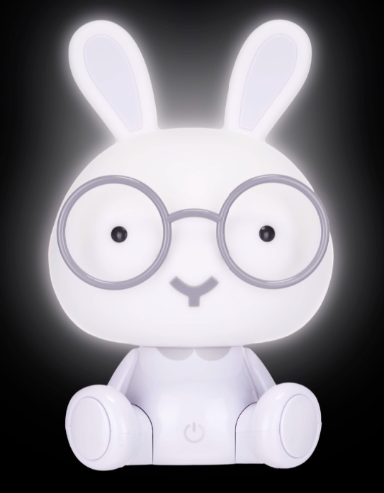 KAWAII KUTIES 23CM BUNNY LAMP 4 ASST