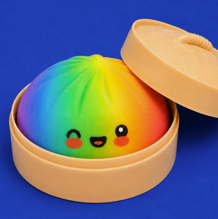 RMS Crazy Fun Rainbow Mystery Squishy Dumpling