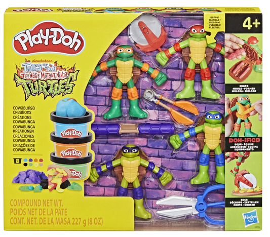 Play-Doh TMNT Cowabunga Creations
