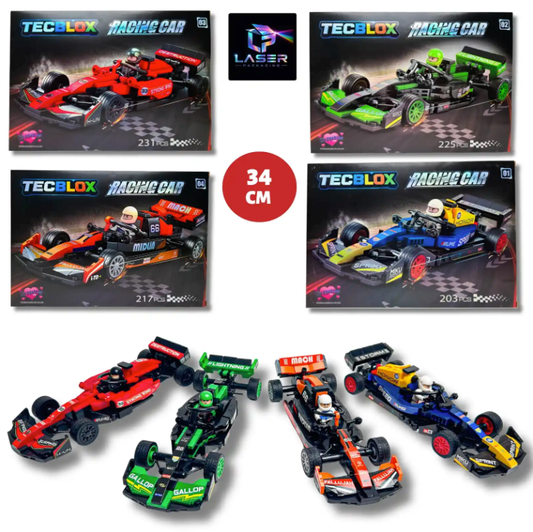 34CM TECBLOX BYO RACING CAR