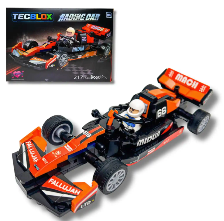 34CM TECBLOX BYO RACING CAR