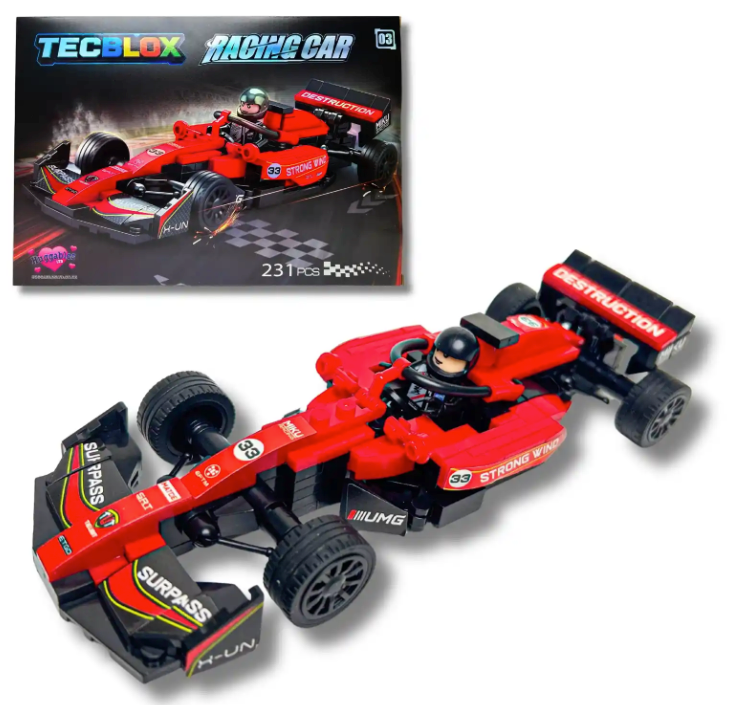34CM TECBLOX BYO RACING CAR
