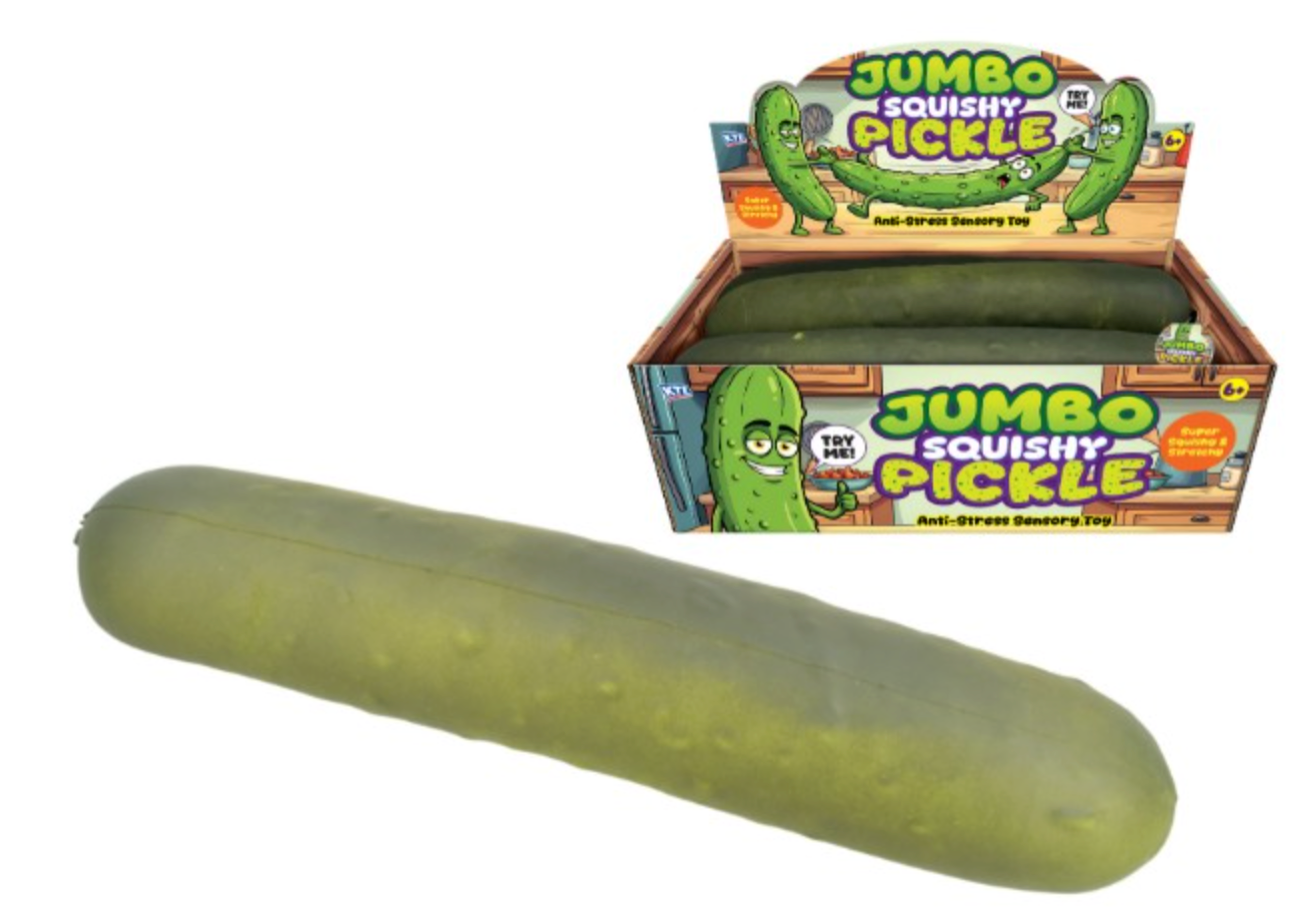 Jumbo Squishy Pickle - Display Box