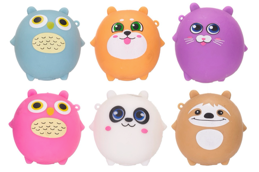 8.5CM SQUEEZY KAWAII KUTIE 6 ASST (DB)