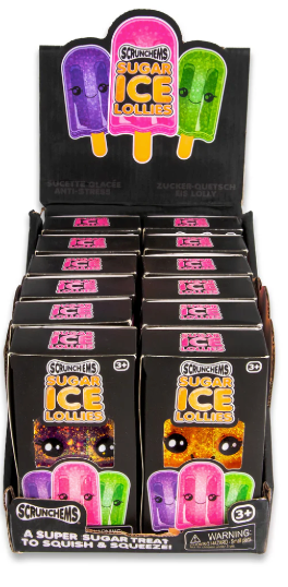 SCRUNCHEMS SUGAR ICE LOLLIES