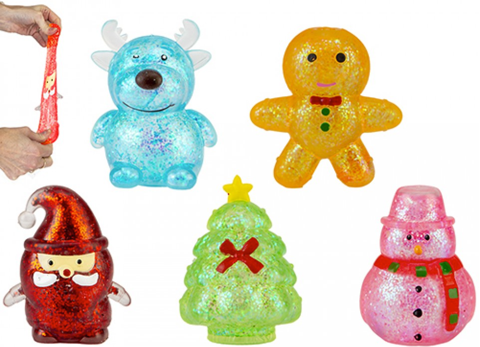 SNOW WHITE CHRISTMAS FAMILY 9CM 5 ASSORTED