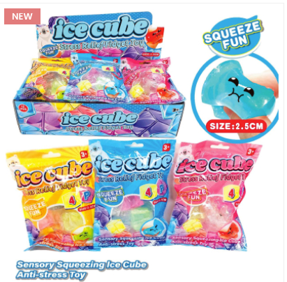 4PCS SQUEEZE ICE CUBES, MALTOSE