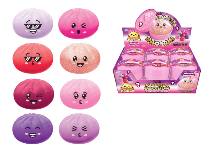 Diva Squishy Bao Buns In Dumpling Case - Dbx