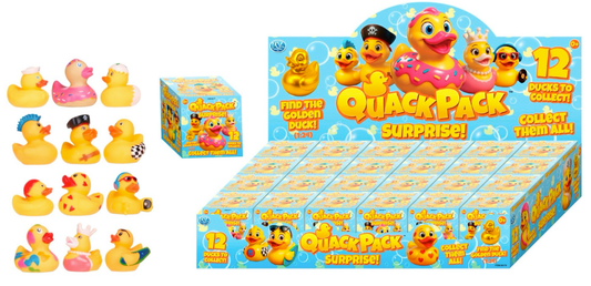 QUACK PACK 5.5CM BLIND BOX DUCK 12 +1 ASST (DB